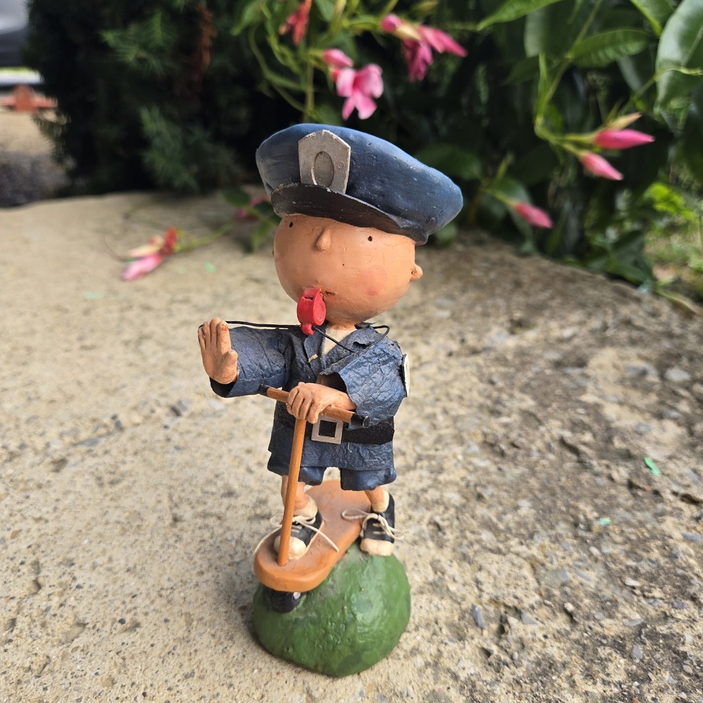 Demdaco Boy Policeman "Pint Size Professionals" Figure